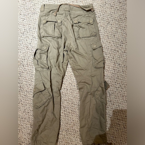 Matchstick unisex Cargo Pants in light apricot - Picture 3 of 6
